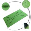 1pc Golf Training Swing Detection Mat; Golf Garden Grassland Practice Training Equipment; Mesh Aid Cushion 30x60CM(11.81*23.62in)