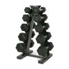 A-Frame Dumbbell Rack, Black (Store 5 Pairs)