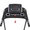 Electric Motorized Treadmill with Audio Speakers; Max. 10 MPH and Incline for Home Gym