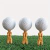 10pcs Creative Plastic Golf Tees; Durable Stable Golf Ball Holder; Gift For Men Women Golf Lovers