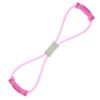 Foam Handle 8 Shape Elastic Band; Tension Band For Abdomen Waist Arm Leg Stretching; Fitness Training