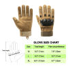 Unisex Airsoft Sports Gloves with Touchscreen Fingertip Capability