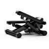 Mini Fitness Stepper, Hydraulic Fitness Stepper with Resistance Bands and Display, Silent Design, Weight Capacity 300LBS