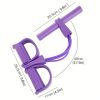 Pedal Resistance Bands; Thickened Foot Pedal Pull Rope; Yoga Equipment For Abdomen Waist Arm Leg Stretching Slimming Training