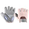 1 Pair Training Gloves Non-slip Fingerless Palm Protector Unisex Sweat-wicking Ridding Gloves for Outdoor Sports